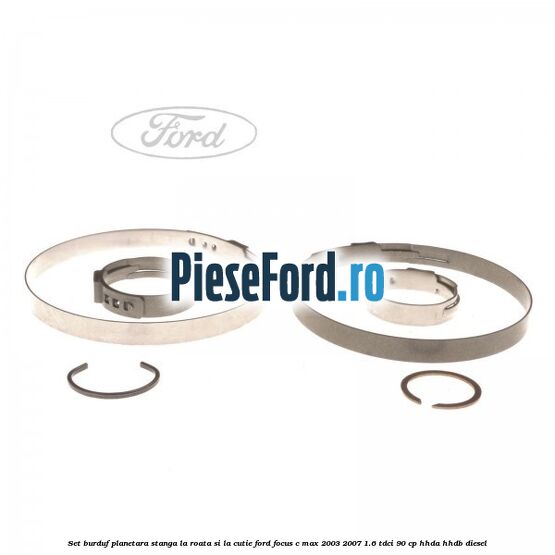 Set burduf planetara stanga la roata si la cutie Ford Focus C-Max 2003-2007 1.6 TDCi 90 cp HHDA, HHDB diesel