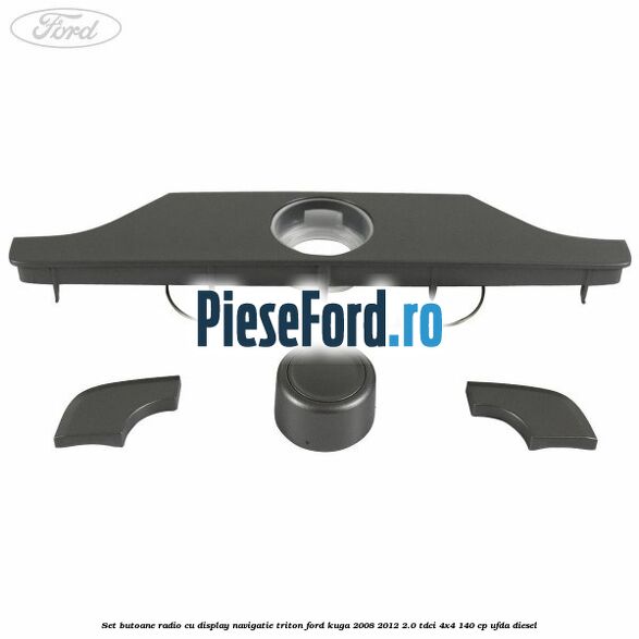 Set butoane radio cu display navigatie Triton Ford Kuga 2008-2012 2.0 TDCI 4x4 140 cp UFDA diesel
