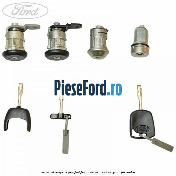 Set butuci complet 4 piese Ford Fiesta 1996-2001 1.0 i 52 cp ZH10JRB benzina