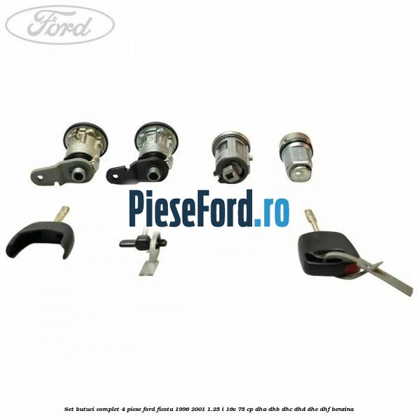 Set butuci complet 4 piese Ford Fiesta 1996-2001 1.25 i 16V 75 cp Set butuci complet 4 piese Ford Fiesta 1996-2001 1.25 i 16V 75 cp DHA, DHB, DHC, DHD, DHE, DHF benzina