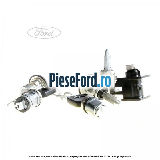 Set butuci complet 6 piese model cu hayon Ford Transit 2000-2006 2.0 DI  100 cp ABFA diesel