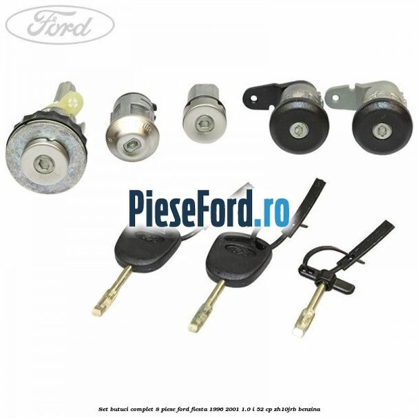 Set butuci complet 8 piese Ford Fiesta 1996-2001 1.0 i 52 cp ZH10JRB benzina