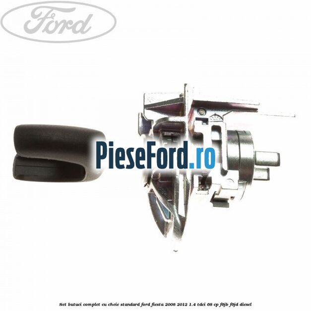 Set butuci complet cu cheie standard Ford Fiesta 2008-2012 1.4 TDCi 68 cp F6JB, F6JD diesel