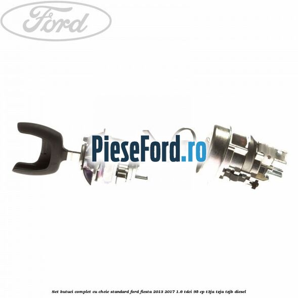 Set butuci complet cu cheie standard Ford Fiesta 2013-2017 1.6 TDCi 95 cp T3JA, TZJA, TZJB diesel