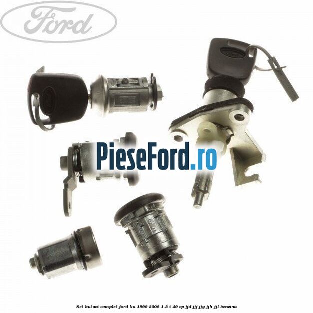 Set butuci complet Ford Ka 1996-2008 1.3 i 49 cp JJD, JJF, JJG, JJH, JJL benzina