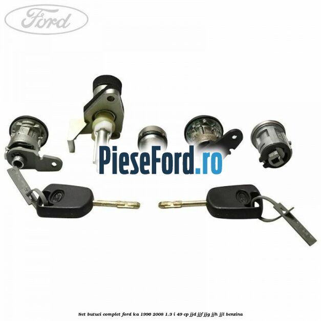 Set butuci complet Ford Ka 1996-2008 1.3 i 49 cp JJD, JJF, JJG, JJH, JJL benzina