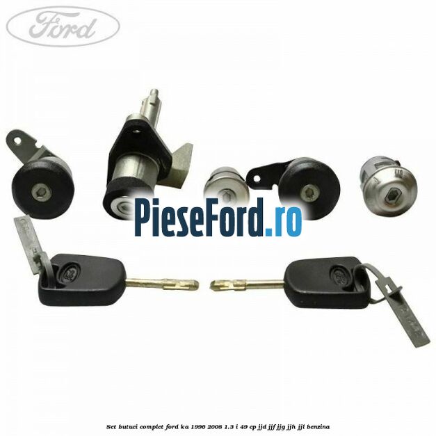 Set butuci complet Ford Ka 1996-2008 1.3 i 49 cp JJD, JJF, JJG, JJH, JJL benzina