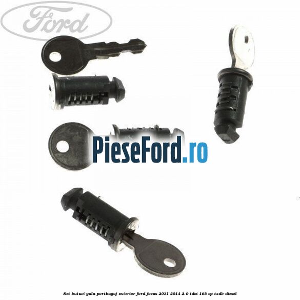 Set butuci yala portbagaj exterior Ford Focus 2011-2014 2.0 TDCi 163 cp TXDB diesel