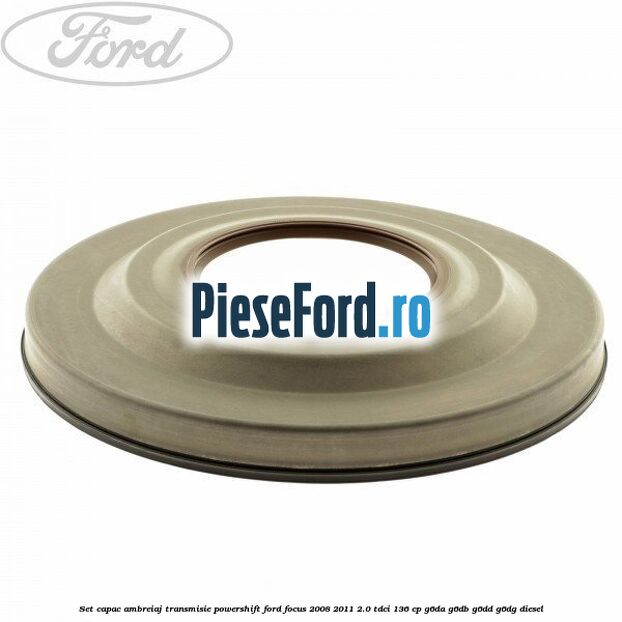 Set capac ambreiaj transmisie PowerShift Ford Focus 2008-2011 2.0 TDCi 136 cp G6DA, G6DB, G6DD, G6DG diesel