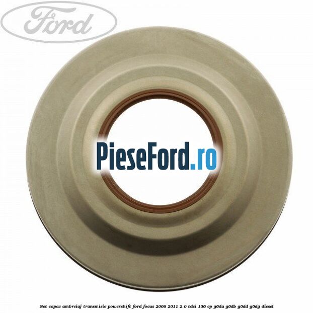 Set capac ambreiaj transmisie PowerShift Ford Focus 2008-2011 2.0 TDCi 136 cp G6DA, G6DB, G6DD, G6DG diesel