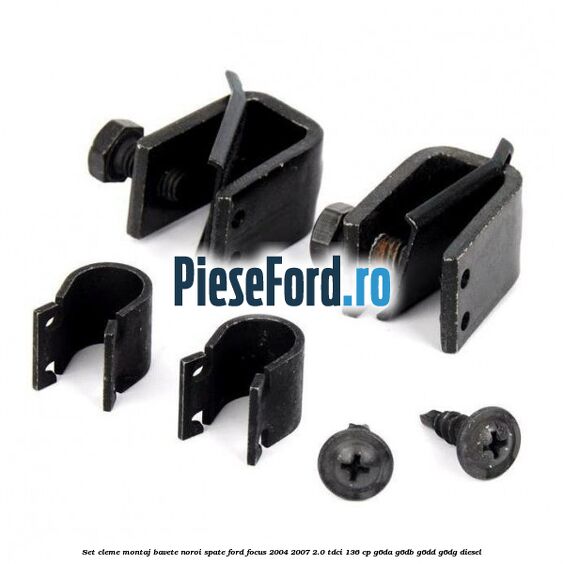 Set cleme montaj bavete noroi spate Ford Focus 2004-2007 2.0 TDCi 136 cp Set cleme montaj bavete noroi spate Ford Focus 2004-2007 2.0 TDCi 136 cp G6DA, G6DB, G6DD, G6DG diesel