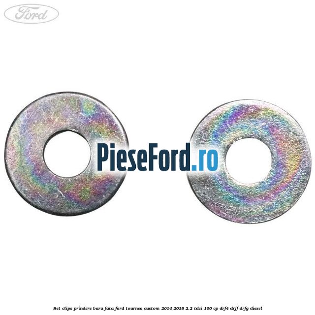 Set clips prindere bara fata Ford Tourneo Custom 2014-2018 2.2 TDCi 100 cp DRF4, DRFF, DRFG diesel