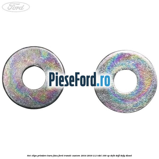 Set clips prindere bara fata Ford Transit Custom 2014-2018 2.2 TDCi 100 cp DRF4, DRFF, DRFG diesel