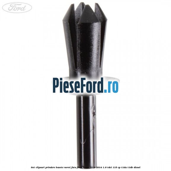 Set clipsuri prindere bavete noroi fata Ford Focus 2011-2014 1.6 TDCi 115 cp T1DA, T1DB diesel