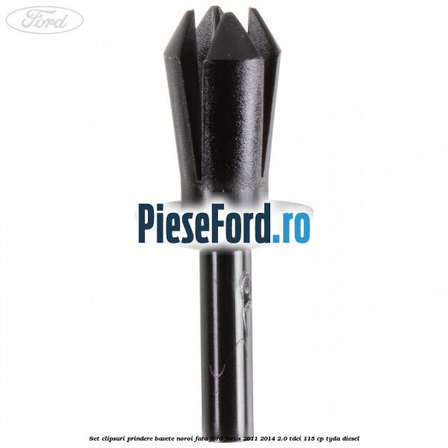 Set clipsuri prindere bavete noroi fata Ford Focus 2011-2014 2.0 TDCi 115 cp TYDA diesel