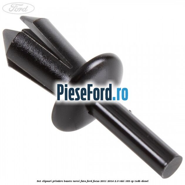 Set clipsuri prindere bavete noroi fata Ford Focus 2011-2014 2.0 TDCi 163 cp TXDB diesel