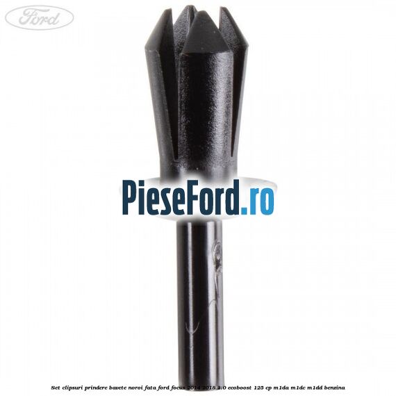 Set clipsuri prindere bavete noroi fata Ford Focus 2014-2018 1.0 EcoBoost 125 cp M1DA, M1DC, M1DD benzina