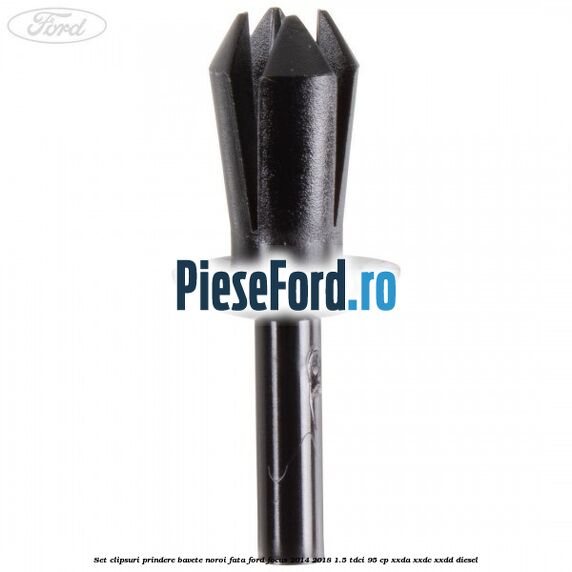 Set clipsuri prindere bavete noroi fata Ford Focus 2014-2018 1.5 TDCi 95 cp XXDA, XXDC, XXDD diesel