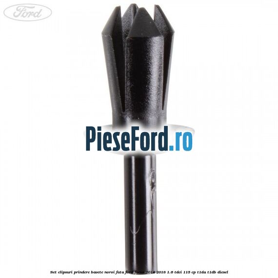 Set clipsuri prindere bavete noroi fata Ford Focus 2014-2018 1.6 TDCi 115 cp T1DA, T1DB diesel