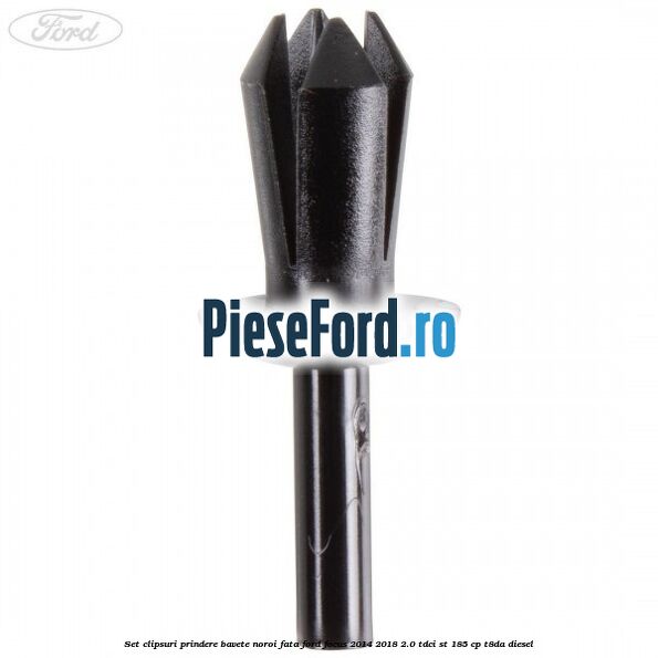 Set clipsuri prindere bavete noroi fata Ford Focus 2014-2018 2.0 TDCi ST 185 cp T8DA diesel