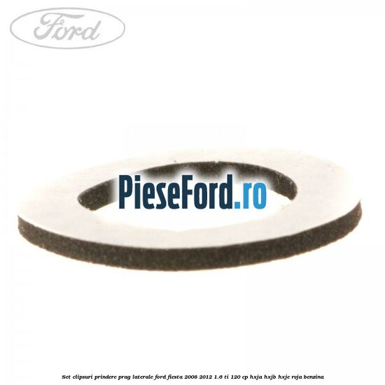 Set clipsuri prindere prag laterale Ford Fiesta 2008-2012 1.6 Ti 120 cp HXJA, HXJB, HXJE, RVJA benzina