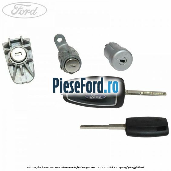 Set complet butuci usa cu o telecomanda Ford Ranger 2012-2015 2.2 TDCi 120 cp Set complet butuci usa cu o telecomanda Ford Ranger 2012-2015 2.2 TDCi 120 cp ENPF, GBVAJPF diesel