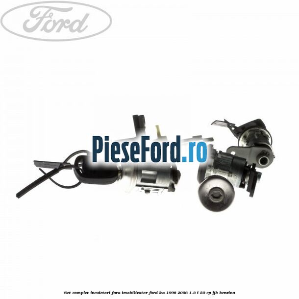Set complet incuietori fara imobilizator Ford Ka 1996-2008 1.3 i 50 cp JJB benzina