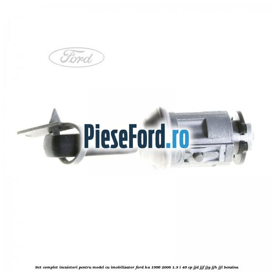 Set complet incuietori pentru model cu imobilizator Ford Ka 1996-2008 1.3 i 49 cp JJD, JJF, JJG, JJH, JJL benzina