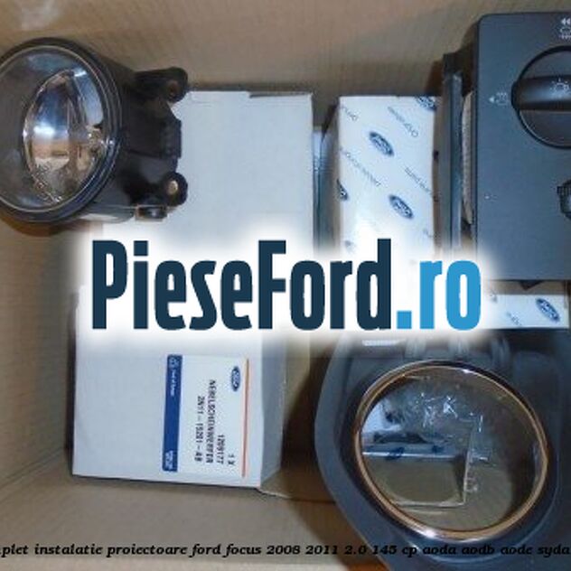 Set complet instalatie proiectoare Ford Focus 2008-2011 2.0 145 cp AODA, AODB, AODE, SYDA benzina