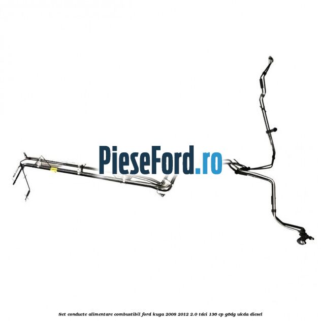 Set conducte alimentare combustibil Ford Kuga 2008-2012 2.0 TDCi 136 cp G6DG, UKDA diesel