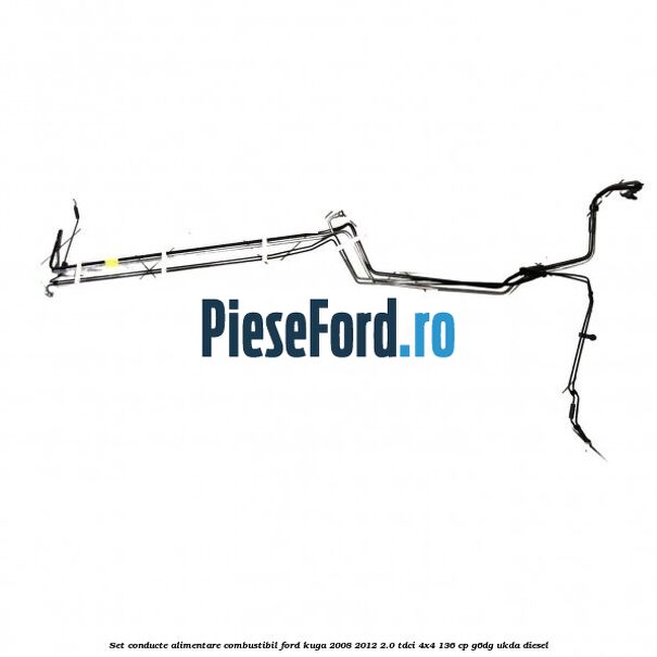 Set conducte alimentare combustibil Ford Kuga 2008-2012 2.0 TDCi 4x4 136 cp G6DG, UKDA diesel