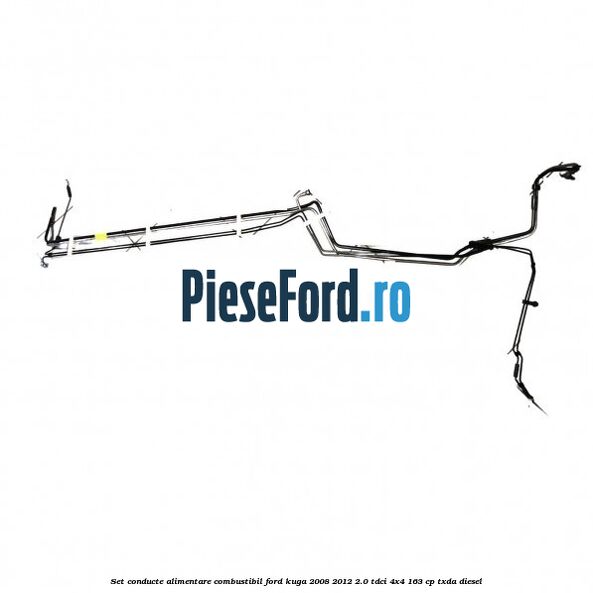 Set conducte alimentare combustibil Ford Kuga 2008-2012 2.0 TDCI 4x4 163 cp TXDA diesel