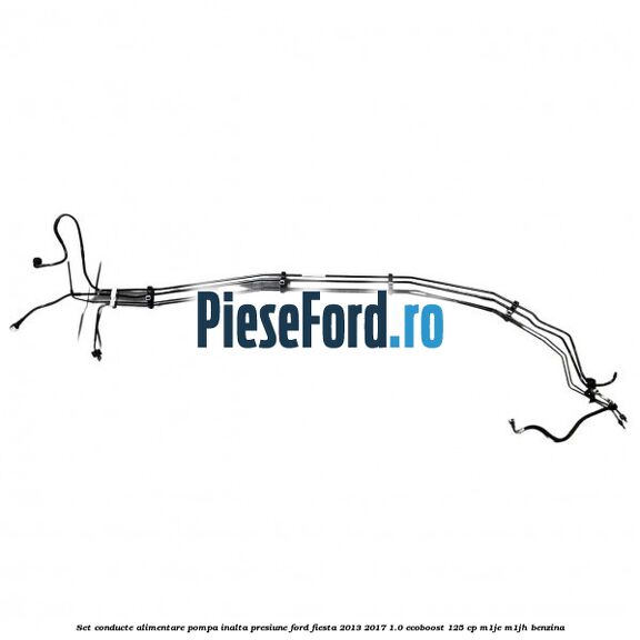 Set conducte alimentare pompa inalta presiune Ford Fiesta 2013-2017 1.0 EcoBoost 125 cp M1JE, M1JH benzina