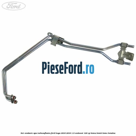 Set conducte apa turbosuflanta Ford Kuga 2016-2018 1.5 EcoBoost 120 cp BNMA, BNMB, BNMC benzina