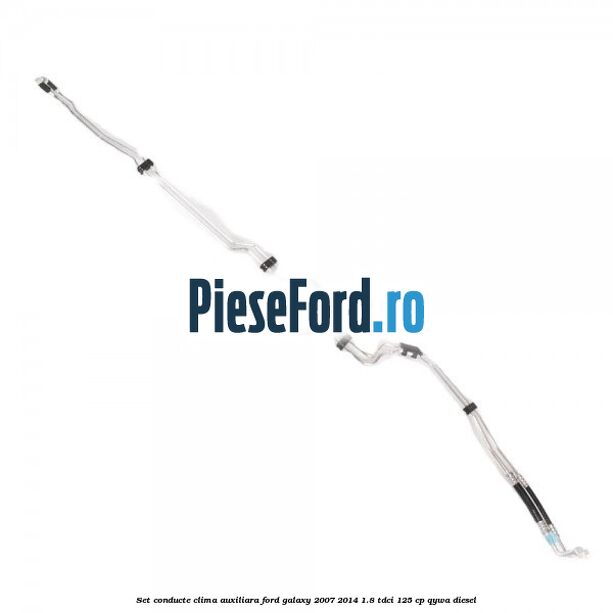 Set conducte clima auxiliara Ford Galaxy 2007-2014 1.8 TDCi 125 cp Set conducte clima auxiliara Ford Galaxy 2007-2014 1.8 TDCi 125 cp QYWA diesel