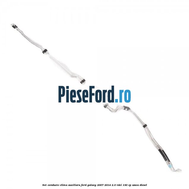 Set conducte clima auxiliara Ford Galaxy 2007-2014 2.0 TDCi 130 cp AZWA diesel