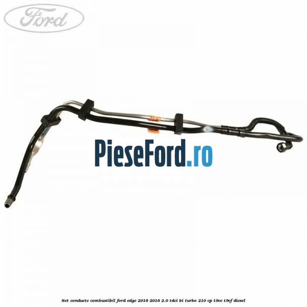 Set conducte combustibil Ford Edge 2016-2018 2.0 TDCi Bi-Turbo 210 cp T9CE, T9CF diesel