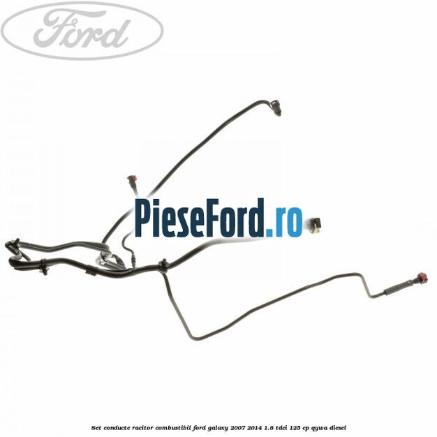 Set conducte racitor combustibil Ford Galaxy 2007-2014 1.8 TDCi 125 cp Set conducte racitor combustibil Ford Galaxy 2007-2014 1.8 TDCi 125 cp QYWA diesel