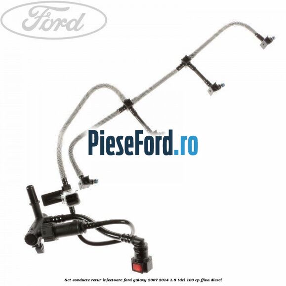 Set conducte retur injectoare Ford Galaxy 2007-2014 1.8 TDCi 100 cp FFWA diesel