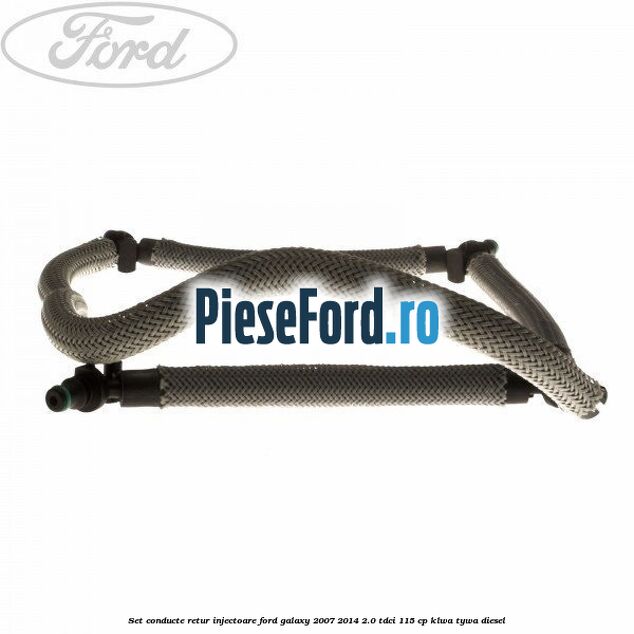 Set conducte retur injectoare Ford Galaxy 2007-2014 2.0 TDCi 115 cp KLWA, TYWA diesel