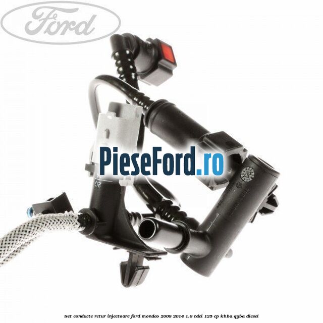 Set conducte retur injectoare Ford Mondeo 2008-2014 1.8 TDCi 125 cp KHBA, QYBA diesel