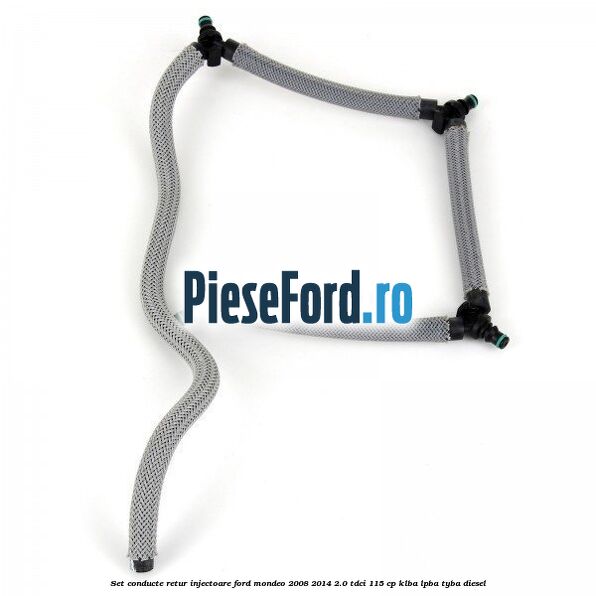 Set conducte retur injectoare Ford Mondeo 2008-2014 2.0 TDCi 115 cp KLBA, LPBA, TYBA diesel