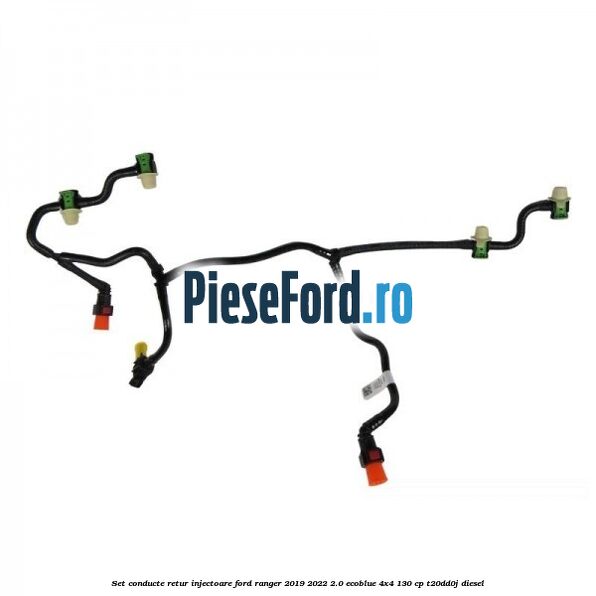 Set conducte retur injectoare Ford Ranger 2019-2022 2.0 EcoBlue 4x4 130 cp T20DD0J diesel