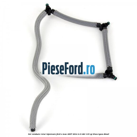 Set conducte retur injectoare Ford S-Max 2007-2014 2.0 TDCi 115 cp KLWA, TYWA diesel