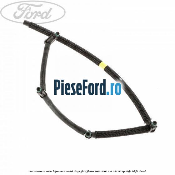 Set conducte retur injectoare model drept Ford Fiesta 2002-2005 1.6 TDCi 90 cp