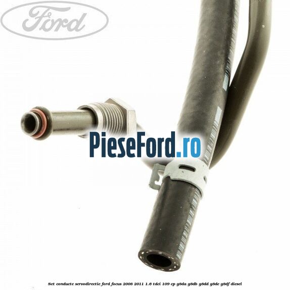 Set conducte servodirectie Ford Focus 2008-2011 1.6 TDCi 109 cp G8DA, G8DB, G8DD, G8DE, G8DF diesel