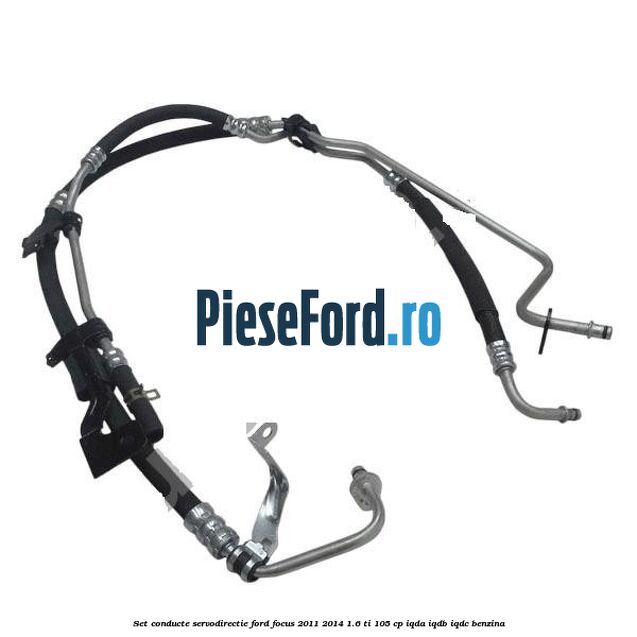 Set conducte servodirectie Ford Focus 2011-2014 1.6 Ti 105 cp IQDA, IQDB, IQDC benzina