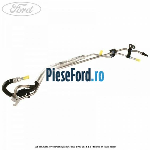 Set conducte servodirectie Ford Mondeo 2008-2014 2.2 TDCi 200 cp KNBA diesel