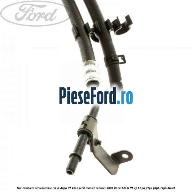 Set conducte servodirectie retur dupa 07/2010 Ford Transit Connect 2002-2014 1.8 Di 75 cp BHPA, P7PA, P7PB, R2PA diesel