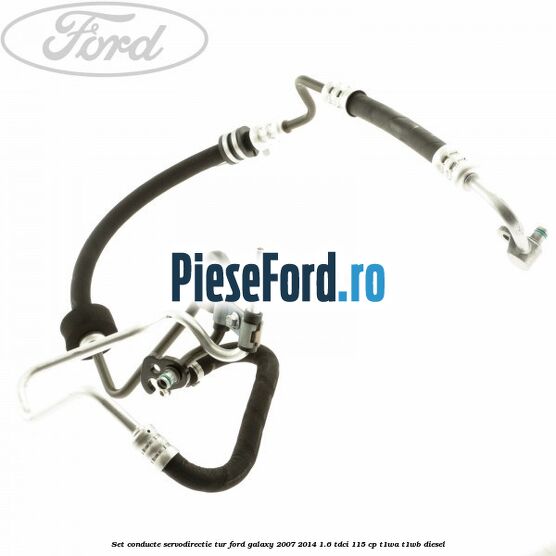 Set conducte servodirectie tur Ford Galaxy 2007-2014 1.6 TDCi 115 cp T1WA, T1WB diesel